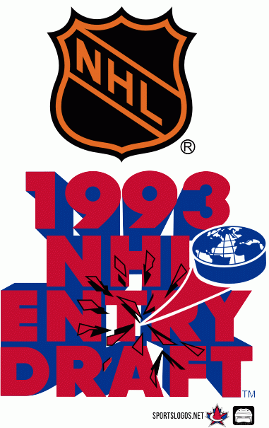 NHL Draft 1993 Primary Logo iron on transfers for T-shirts